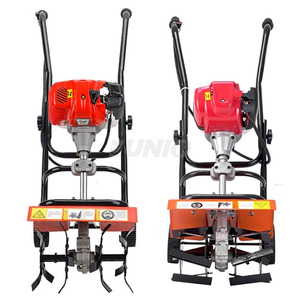 Piste de chaîne d'approvisionnement direct d'usine Mini motoculteur à voie unique labourage laboureur à essence manuel - Product Image 3