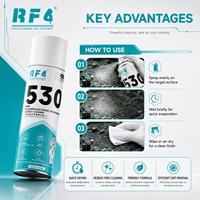 Nettoyant électronique RF4 530 pour téléphones portables, appareils photo, ordinateurs et écrans - Nettoyage des écrans, écologique et non irritant