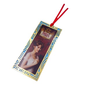 Licheng Stainless Steel <b>Bookmark</b> 60x35mm Hollow Design Transparent Polychrome Reusable <b>Bookmarks</b> - Product Image 5