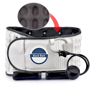 허리 통증 완화를위한 노인을위한 FSPG 풍선 요추 견인 벨트 핸드 펌프 허리 지원 - Product Image 3