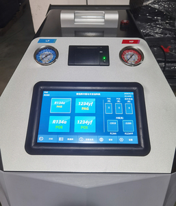 Nouvelle arrivée : Machine de recharge et de récupération de réfrigérant AC entièrement automatique à double système (R134A et R1234YF) avec fonction de rinçage et prise en charge multilingue - Product Image 2