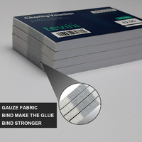 Blocs-notes personnalisés à détacher facilement avec reliure collée, logo imprimé, pour entreprises, bons de réduction, 50 feuilles, numéros de série