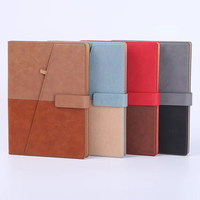 Carnet A5 en cuir PU à couverture rigide, personnalisable avec logo, journal noir, 80 feuilles, pour bureau, école, entreprise, cadeau, OEM, ODM