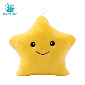 Wholesale 35cm <b>LED</b> Flash Lighting <b>Star</b> Plush Toys Light Soft Baby Toy Glowing Cushion up <b>Led</b> <b>Stars</b> Pillow - Product Image 3