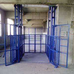 คลังสินค้าไฟฟ้า 10 ตันลิฟท์บรรทุกสินค้าติดผนังราคาถูกลิฟท์บรรทุกสินค้าลิฟท์ขนส่งสินค้า - Product Image 3