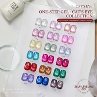 Gel UV pour ongles effet œil de chat 5 en 1, sans base, sans couche de finition, à retirer par trempage, qualité supérieure, fabrication directe, B2B personnalisé