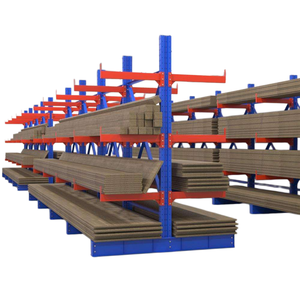 Heavy-duty Cantilever Racks Are Used for Warehouse Storage to Store Hardware, Steel Pipes, Pipes and Plates - Product Image 4