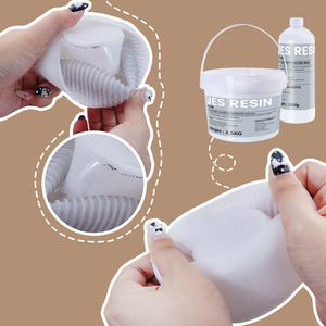 Timesrui ג 'ס אבקת אבקת מלא ערכה קלה למתחילים 20-30 דקות demold הליהוק אבקת קל לערבב עבור פילוס עצמי - Product Image 3