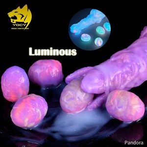 Juguete Luminoso YOCY, Ovipositor Inflable de Silicona, Tapón Anal, Masturbador Vaginal, Dildo con Nudo de Fantasía de 7.9 Pulgadas, Juguete Sexual para Mujeres y Hombres - Product Image 4