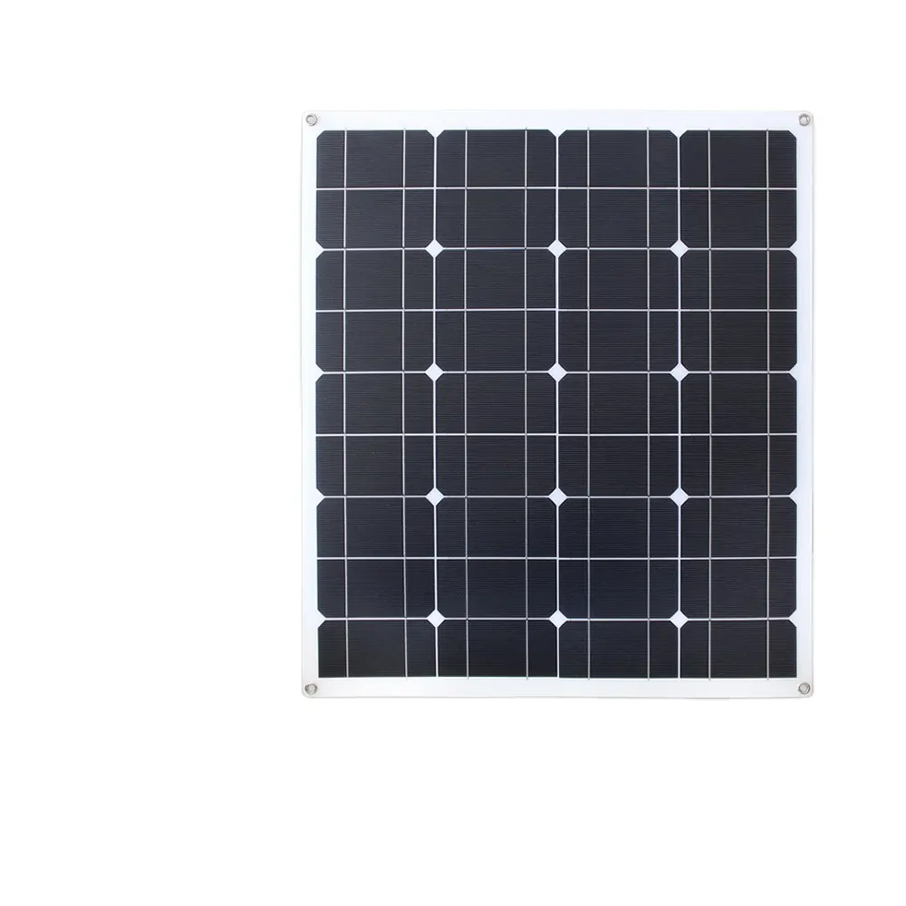 자동차용 신착 50W 태양광 패널 반플렉시블 태양 전지판