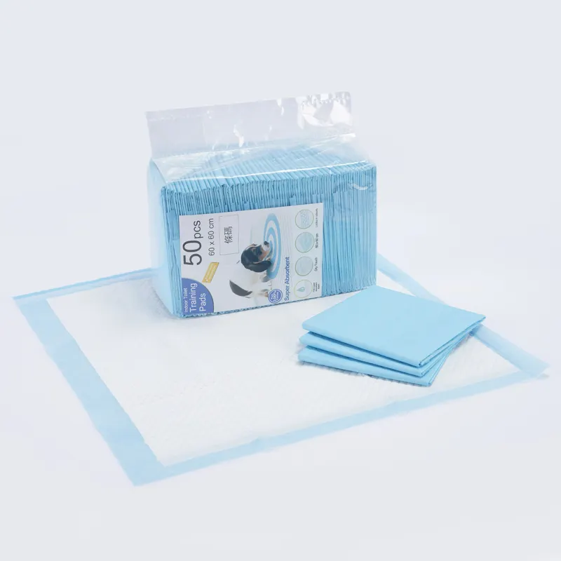 Oem disposable super absorbent waterproof non Slip training dog pet pee Pads Pet hygienic mats for dog