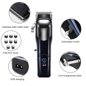 MRY Factory di alta qualità tagliacapelli 2500mah batteria professionale barbiere Cordless 8000Rpm Brushless motore elettrico tagliacapelli - Product Image 3