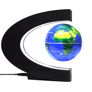 C Vorm Levitating Globe Magnetische Drijvende Wereld Magnetische Zwevende Globe