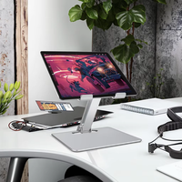 Usine Portable PC Stand Pliant En Alliage D'aluminium Ordinateur Portable Universel Antidérapant Support Pour Ordinateur Portable pour Téléphone Portable Tablet Mount