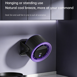 Ventilador de Escritorio con Carga USB, 100 Velocidades, Engranaje de Huracán, Rodamiento Cerámico, Ventilador Portátil para Dormitorio, Oficina - Product Image 5