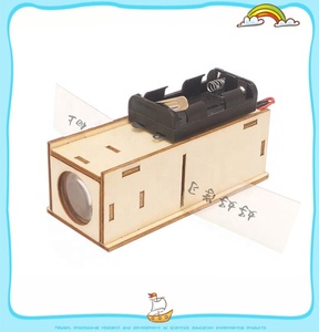 Modelo de Proyector de Diapositivas DIY, Lámpara de Materiales Hechos a Mano, Juguete de Experimento Científico, Proyecto STEM de <span class=keywords><strong>Ciencia</strong></span> DIY, Modelo de Proyector de Diapositivas - Product Image 4