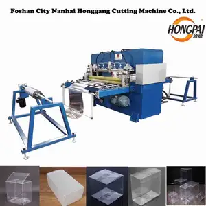 Plastic Film Cutting Machine Hydraulic Automatic Clear Box Plastic Film Die Cutting Machine With Creasing