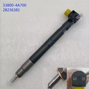 หัวฉีดคอมมอนเรลคุณภาพสูง 28236381/33800-4A700/338004A700 หัวฉีดน้ำมันดีเซลสำหรับเครื่องยนต์ฮุนได H1 D4CB - Product Image 5