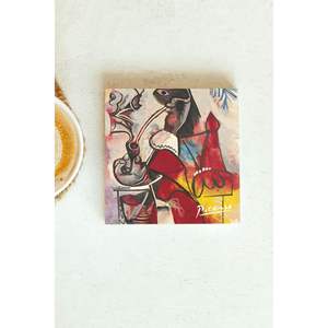 Posavasos de Piedra Única de la Serie Picasso para Uso Promocional - Product Image 1