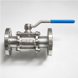 Vanne à levier à bride en acier inoxydable 304, classe 300, 3 pièces, CF8 CF8M, haute pression, 1 à 6 pouces, ANSI B16.5, avec joint PTFE - Product Image 2