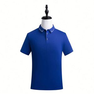 Custom High Quality Unisex Polo Shirts Models Work Polo Shirt with logo Antibacterial 7A Thin Breathable Short Sleeve Polo Shirt - Product Image 6