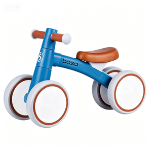 Vélo d'équilibre pour bébé avec logo personnalisé, OEM, écologique, en PP, trotteur pour tout-petits, 135 °   Direction anti-retournement, musique et lumières, pour les enfants de 1 à 3 ans - Product Image 3