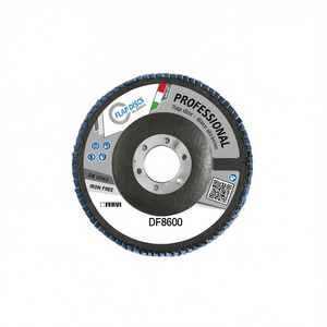 Disque à lamelles professionnel Fervi 125 mm, meule sans fer - Product Image 1