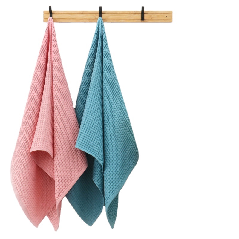 Hot Sale Waffle Bath Towel Set