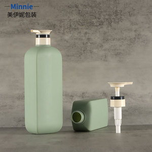 Minnie Flat <b>Pump</b> <b>Bottle</b> 500ml Shampoo Body Lotion Personal Care Packaging - Product Image 2