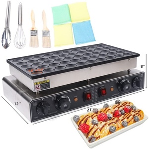 50 delik <span class=keywords><strong>Mini</strong></span> gözleme makinesi kekler makinesi elektrikli Waffle makinesi poffertmaker makinesi - Product Image 4