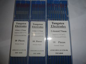 Электроды вольфрамовые Stone Bridge WT20, сварочные прутки OBM с красным наконечником, 2% тория, 2.4мм*175мм, для аргонодуговой сварки игольчатой стали - Product Image 5