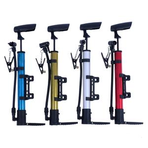 Pompe à vélo FeiLang Mini portable de haute qualité en aluminium + ABS pour VTT et vélo de route avec valve Schrader, manomètre 80-130 PSI, RAPIDE - Product Image 1