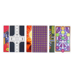 Cartes de tarot pour JoJo's Bizarre Adventure STARDUST CRUSADERS, 22 cartes régulières, fan art, Grand Akana 9 pour les dieux, cosplay, 53 pièces, cadeau en papier - Product Image 4