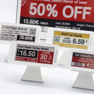 2.9 Inch ESL Supermarket E Ink Digital Price Tag Electronic Shelf Label Epaper Demo Kit Display System