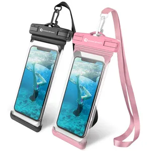 Terbaik ponsel kering Universal bawah air kantong CoverTouchable IPX8 tas ponsel tahan air