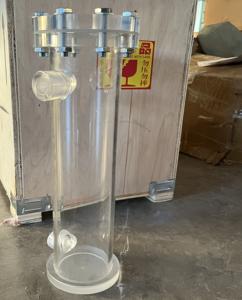 Cellule électrolytique transparente en verre organique, dispositif expérimental en acrylique, traitement en usine - Product Image 3