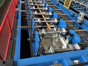 0.3-0.8mm 두께 아연 도금 강철 금속 지붕판 셀프락 볼트리스 파시아 스탠딩 심 루프 패널 롤 성형기 - Product Image 4