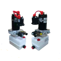 Unité de groupe hydraulique électrique micro-hydraulique 12V 24V personnalisée par le fabricant pour équipement de manutention et petites machines hydrauliques