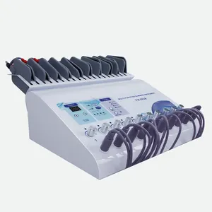 Elektroesulador penghangat otot pressoterapi mesin kecantikan stimulasi otot listrik Myostimulator elektrik