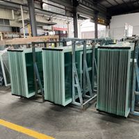 Kaca Temper Enamel Digital Tahan Suhu Tinggi Khusus, Pabrik Sumber untuk Berbagai Proyek Rekayasa Dinding Tirai & Partisi