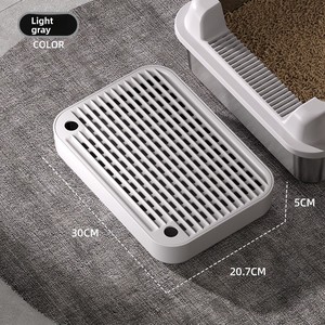 Kattenbakpedaal Grensoverschrijdend Hot-selling Anti-zand Verwijderbaar Ademend Waterdicht Extra Grote Gangpad Kattenbak - Product Image 5