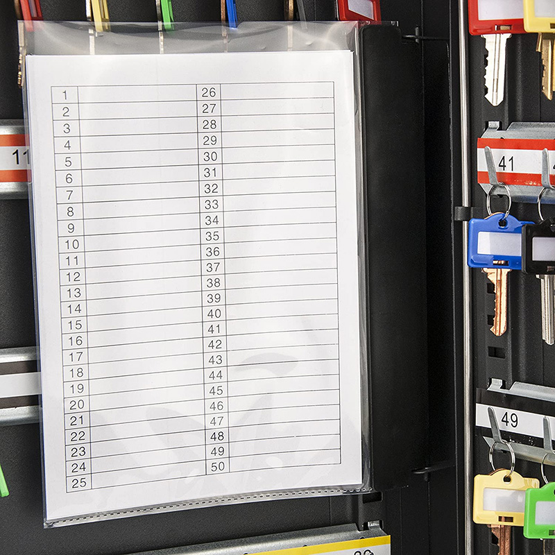 100 ящик для хранения ключей, настенный Сейф, шкаф для ключей для дома и квартиры, шкаф для управления ключами