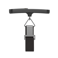 Balance à bagages numérique électronique en plastique ABS de capacité de 50kg valise suspendue à piles balance en acier inoxydable LCD