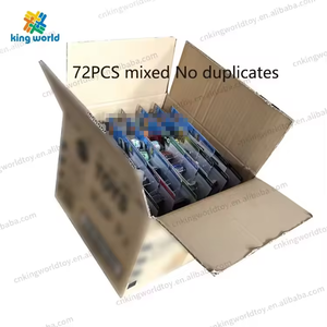 Giao Hàng Nhanh Chóng Chính Hãng 72 cái/hộp Hỗn Hợp Ngẫu Nhiên Hợp Kim Nóng Xe Ô Tô Thiết Lập Mô Hình Đồ Chơi 1:64 Hot Miễn Phí Bánh Xe Diecast Đồ Chơi - Product Image 1