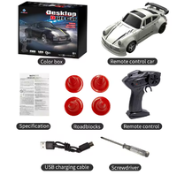 Nuevo Modelo 2026 KF20 Mini Coche RC 4WD 2.4G, Juguete de Simulación, Coche de Derrape a Escala 1/64 para Niños, Regalo de Cumpleaños, Coche RC de Alta Velocidad para Carreras de Escritorio