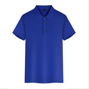 Polo Shirt Nylon Solid Color Moisture Wicking Daily Wear - Product Image 1