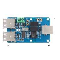 XLW Isolator empat saluran USB HUB, papan pelindung kopling modul isolasi ADUM3160