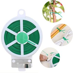 Sangle de <span class=keywords><strong>fixation</strong></span> moderne en plastique PE pour plantes grimpantes, cordon de maintien pour fleurs et plantes de jardin - Product Image 4