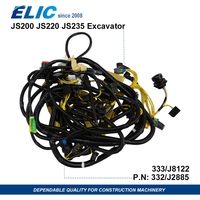 Faisceau de câblage pour pelle rétrocaveuse JS200 JS220 JS235 333/J8122 332/J2885 – Remplacement pour JCB