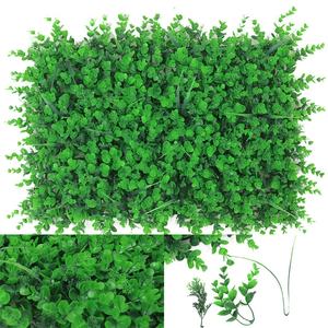 Mur végétal en plastique pour fond de scène, porte, simulation de plantes, gazon artificiel, pour magasin, mur de plantes artificielles en gros - Product Image 4